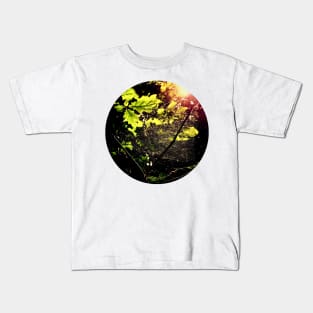 Spiderweb in the Forest Kids T-Shirt